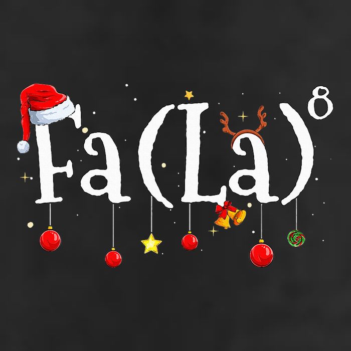 FA (LA)8 To the Eighth Power Equation  Garment-Dyed Fleece Hoodie