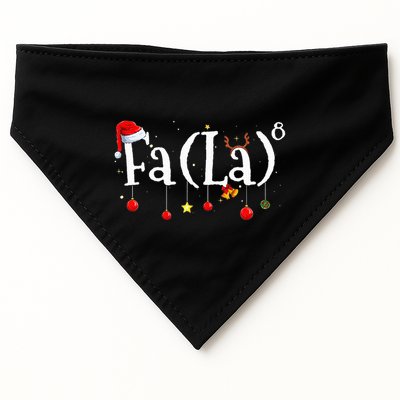 FA (LA)8 To the Eighth Power Equation  USA-Made Doggie Bandana