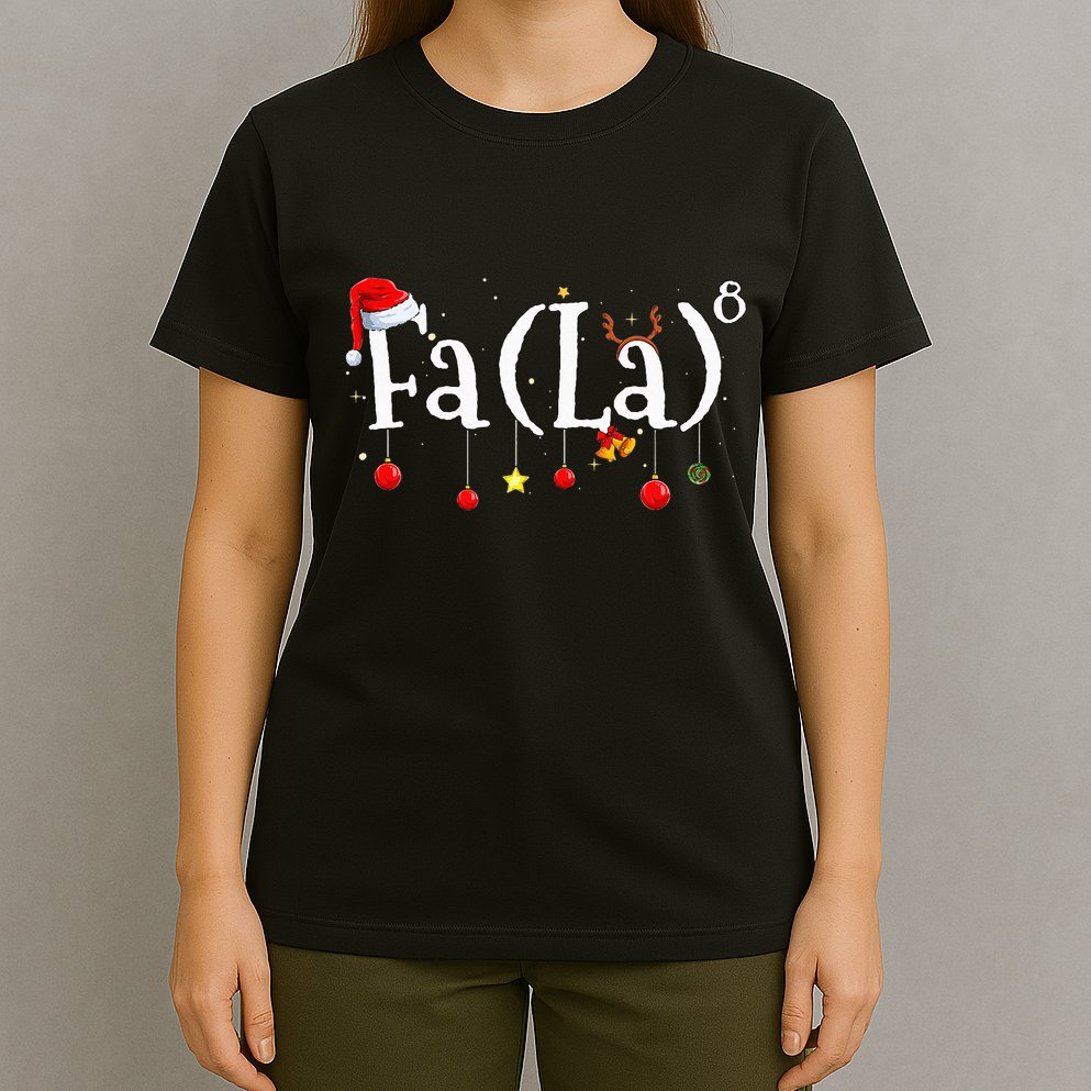 FA (LA)8 To the Eighth Power Equation  T-Shirt