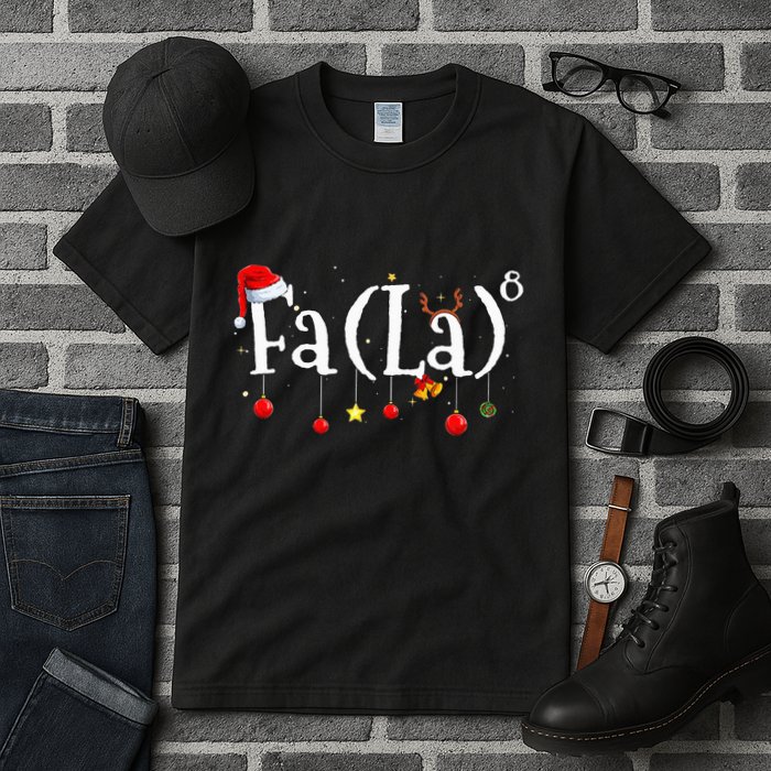 FA (LA)8 To the Eighth Power Equation  Tall T-Shirt