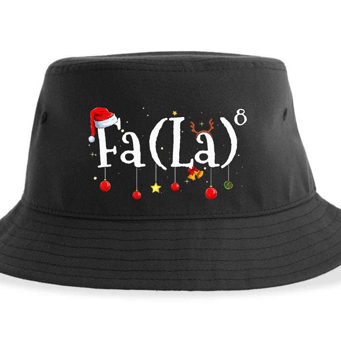 FA (LA)8 To the Eighth Power Equation  Sustainable Bucket Hat