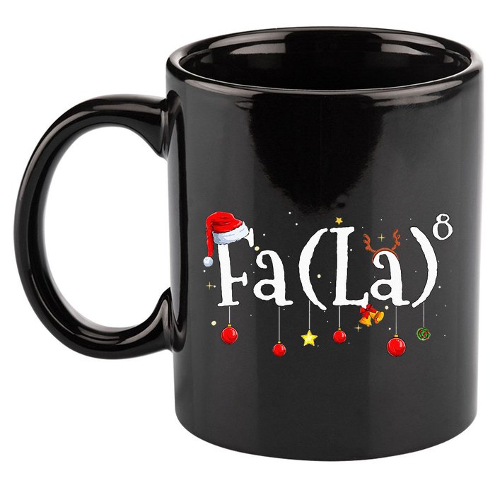 FA (LA)8 To the Eighth Power Equation  11oz C Handle Ceramic Mug