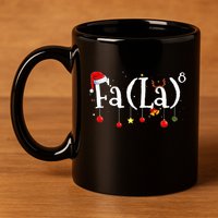 FA (LA)8 To the Eighth Power Equation  11oz C Handle Ceramic Mug