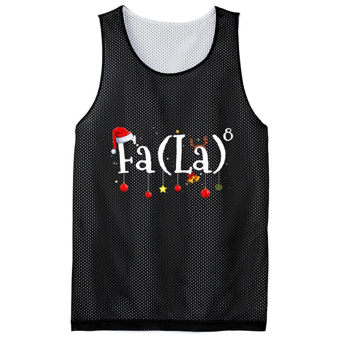 FA (LA)8 To the Eighth Power Equation  Mesh Reversible Basketball Jersey Tank