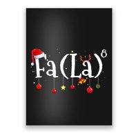 FA (LA)8 To the Eighth Power Equation  Poster