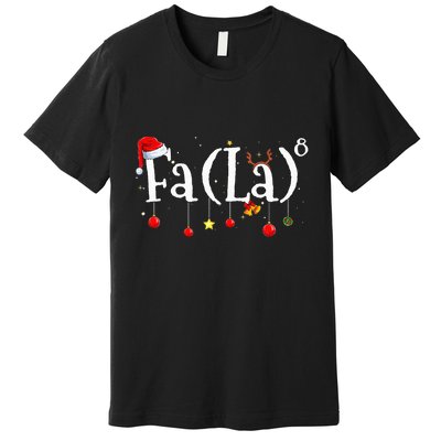 FA (LA)8 To the Eighth Power Equation  Premium T-Shirt