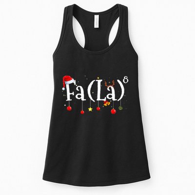 FA (LA)8 To the Eighth Power Equation  Womens Tank Top