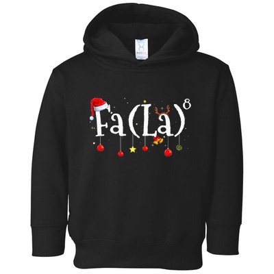 FA (LA)8 To the Eighth Power Equation  Toddler Hoodie