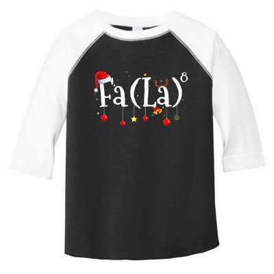 FA (LA)8 To the Eighth Power Equation  Toddler Fine Jersey T-Shirt