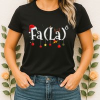 FA (LA)8 To the Eighth Power Equation  Womens T-Shirt