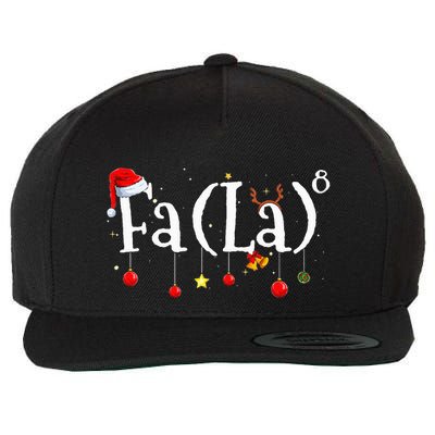 FA (LA)8 To the Eighth Power Equation  Wool Snapback Cap