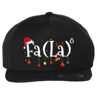 FA (LA)8 To the Eighth Power Equation  Wool Snapback Cap