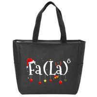 FA (LA)8 To the Eighth Power Equation  Zip Tote Bag