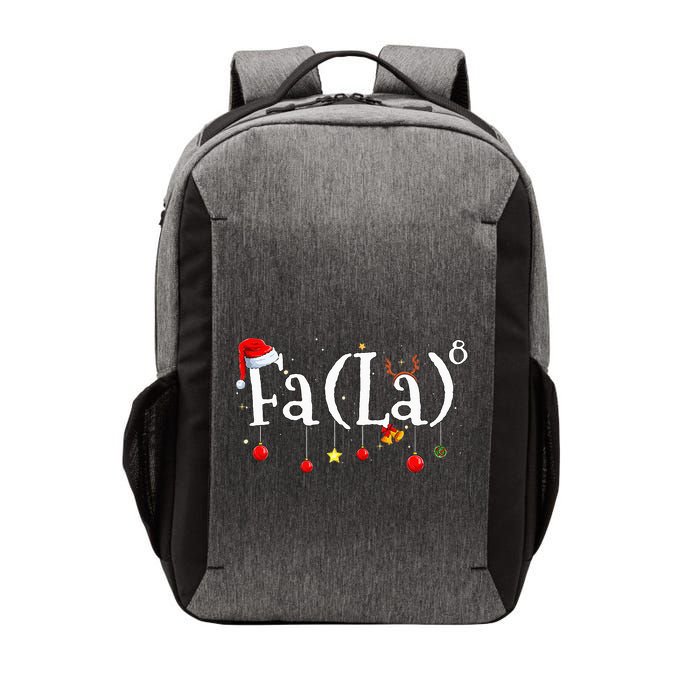 FA (LA)8 To the Eighth Power Equation  Vector Backpack