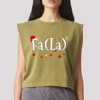 FA (LA)8 To the Eighth Power Equation  Garment-Dyed Women's Muscle Tee