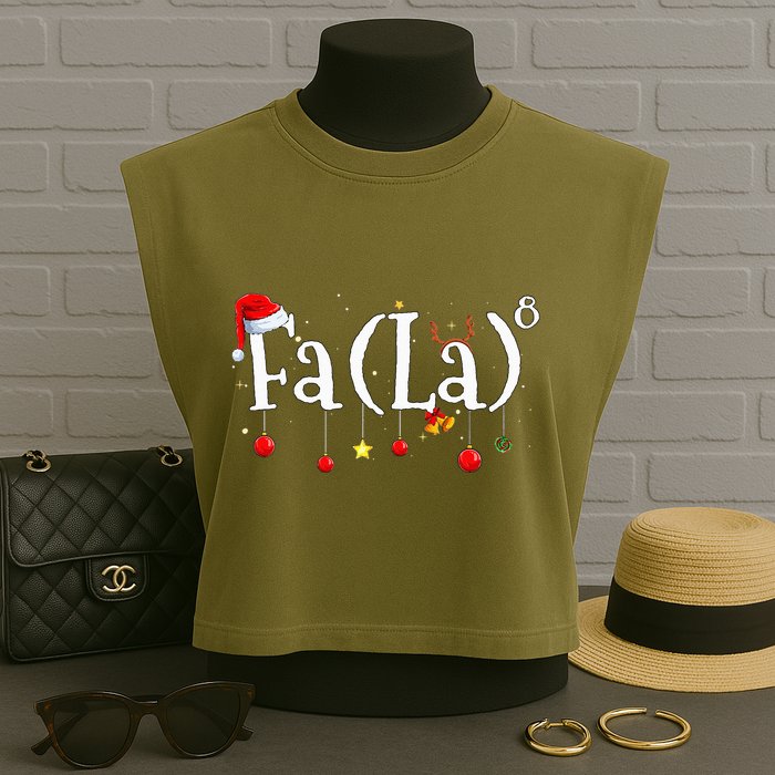 FA (LA)8 To the Eighth Power Equation  Garment-Dyed Women's Muscle Tee