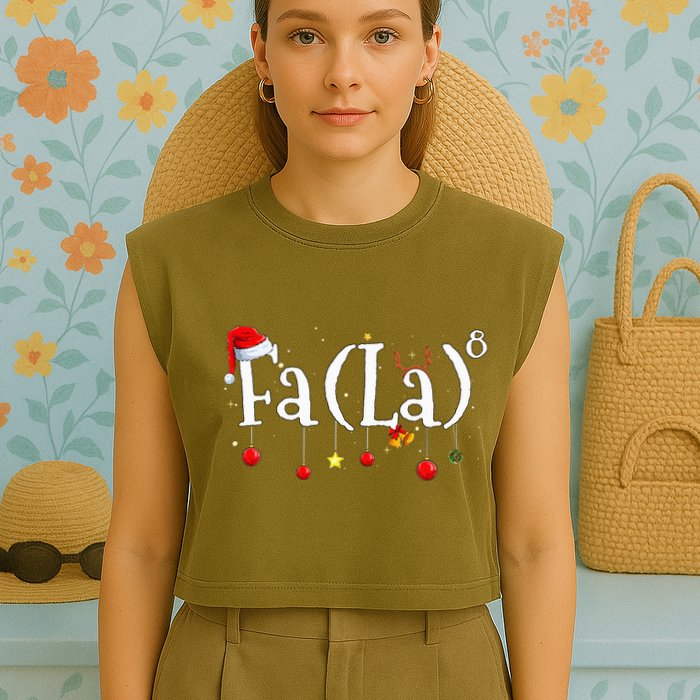 FA (LA)8 To the Eighth Power Equation  Garment-Dyed Women's Muscle Tee