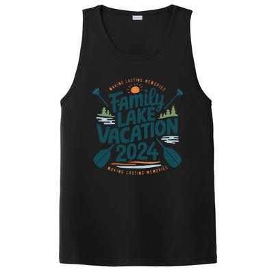 Family Lake Trip 2024 Vacation Love Friend Matching Reunions PosiCharge Competitor Tank