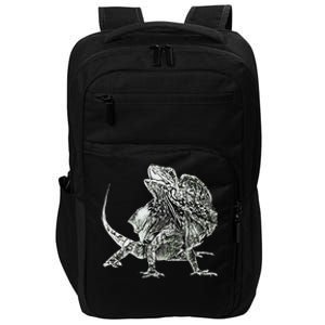 Frilled Lizard Terrarium Motif Reptiles Frilled Lizards Impact Tech Backpack