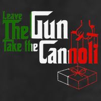 Funny Leave The Gun Take The Cannoli Italian Flag Cool Comfort Performance Bucket Hat