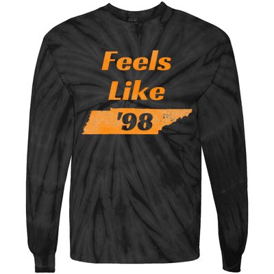 Feel Like Tennessee 1998 Tennessee 98 Tie-Dye Long Sleeve Shirt