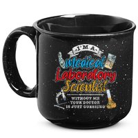 Funny Lab Technologist Medical Laboratory Scientist 15oz Campfire Ceramic Mug