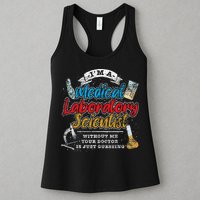 Funny Lab Technologist Medical Laboratory Scientist Womens Tank Top