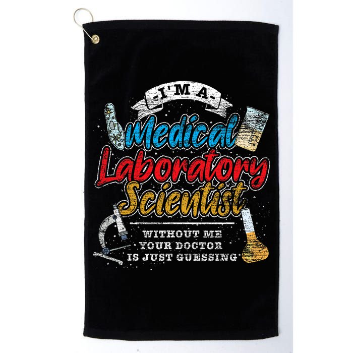 Funny Lab Technologist Medical Laboratory Scientist Golf Towel