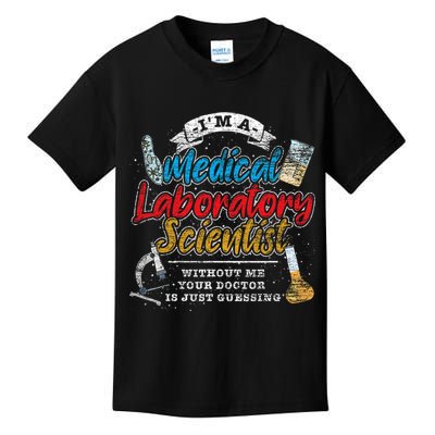 Funny Lab Technologist Medical Laboratory Scientist Kids T-Shirt
