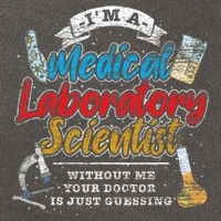 Funny Lab Technologist Medical Laboratory Scientist Cotton Canvas Backpack