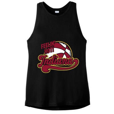 Fever Legend Tamika Wearing Feelin Hot Indiana Ladies PosiCharge Tri-Blend Wicking Tank