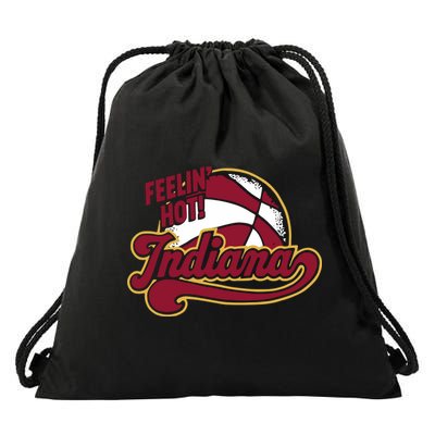 Fever Legend Tamika Wearing Feelin Hot Indiana Drawstring Bag