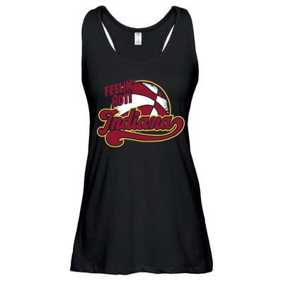 Fever Legend Tamika Wearing Feelin Hot Indiana Ladies Essential Flowy Tank
