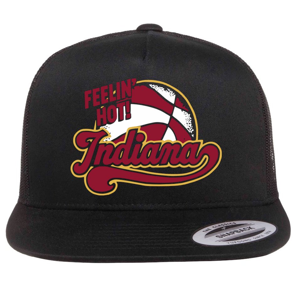 Fever Legend Tamika Wearing Feelin Hot Indiana Flat Bill Trucker Hat