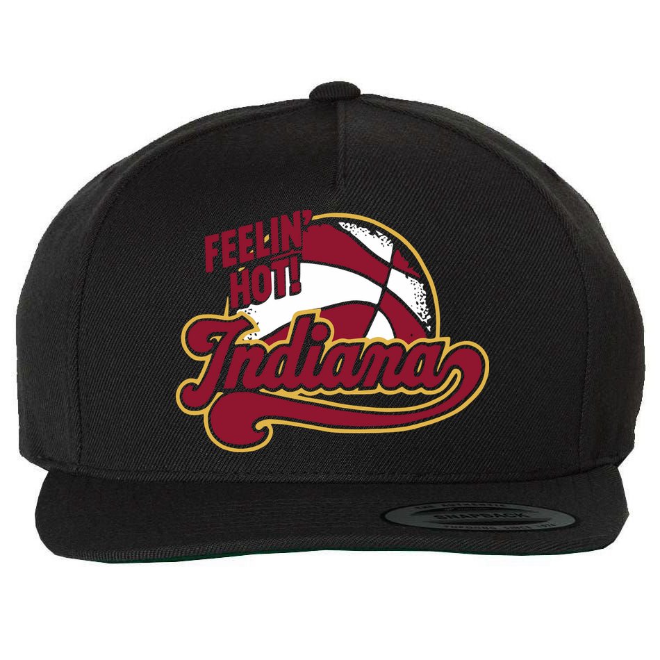 Fever Legend Tamika Wearing Feelin Hot Indiana Wool Snapback Cap
