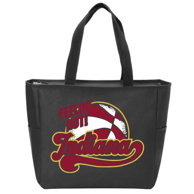 Fever Legend Tamika Wearing Feelin Hot Indiana Zip Tote Bag