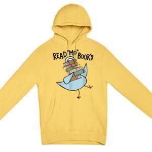 Funny Library Teacher Read Book Club Piggie Elephant Pigeons Premium Pullover Hoodie