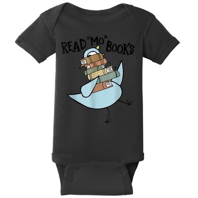 Funny Library Teacher Read Book Club Piggie Elephant Pigeons Baby Bodysuit