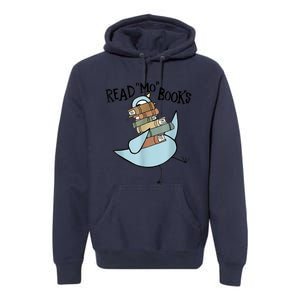 Funny Library Teacher Read Book Club Piggie Elephant Pigeons Premium Hoodie