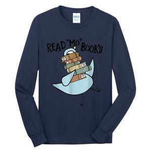 Funny Library Teacher Read Book Club Piggie Elephant Pigeons Tall Long Sleeve T-Shirt