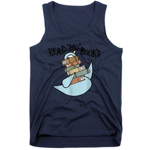 Funny Library Teacher Read Book Club Piggie Elephant Pigeons Tank Top