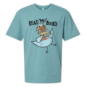 Funny Library Teacher Read Book Club Piggie Elephant Pigeons Sueded Cloud Jersey T-Shirt