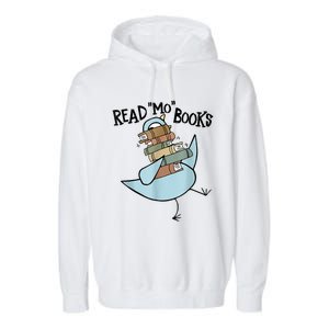 Funny Library Teacher Read Book Club Piggie Elephant Pigeons Garment-Dyed Fleece Hoodie