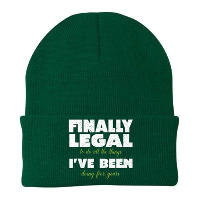 Finally Legal To Do All The Things I've Been Doing For Years Knit Cap Winter Beanie