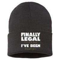 Finally Legal To Do All The Things I've Been Doing For Years Sustainable Knit Beanie