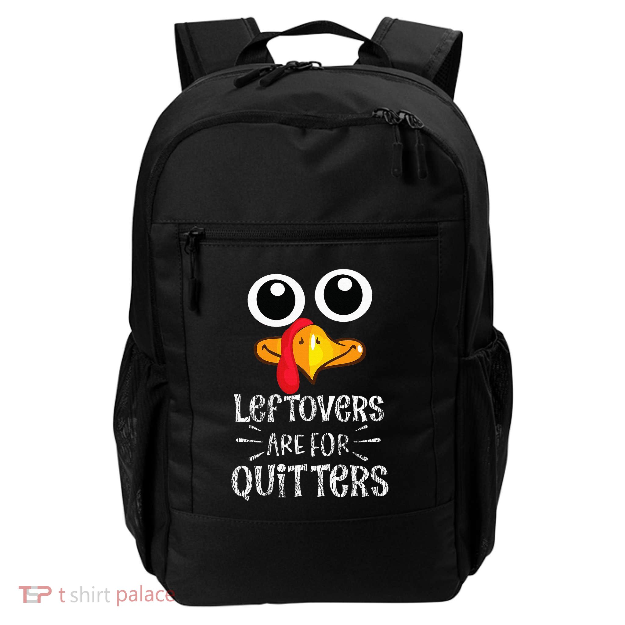 Funny Leftovers Turkey Matching Family Thanksgiving Outfit Backpack