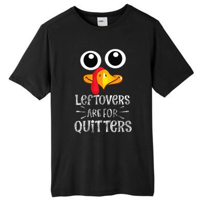 Funny Leftovers Turkey Matching Family Thanksgiving Outfit Tall Fusion ChromaSoft Performance T-Shirt