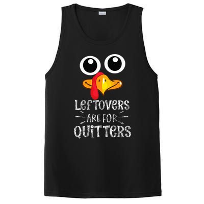 Funny Leftovers Turkey Matching Family Thanksgiving Outfit PosiCharge Competitor Tank