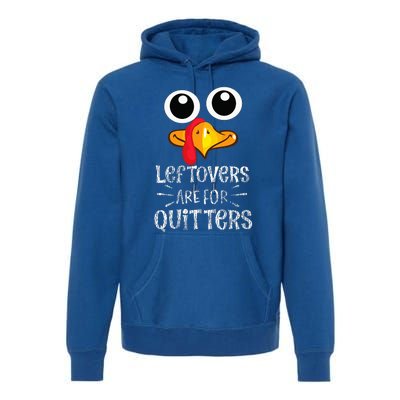 Funny Leftovers Turkey Matching Family Thanksgiving Outfit Premium Hoodie