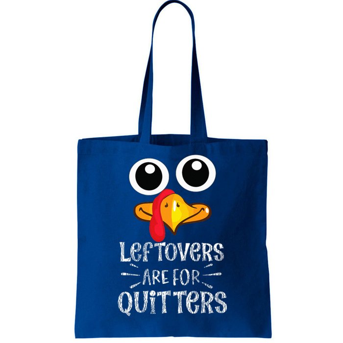 Funny Leftovers Turkey Matching Family Thanksgiving Outfit Tote Bag